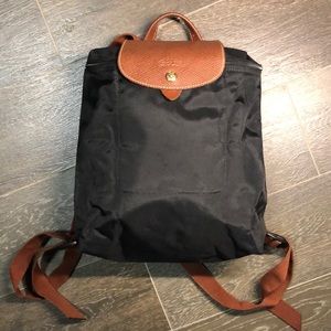 Longchamp Le Pliage Backpack Black